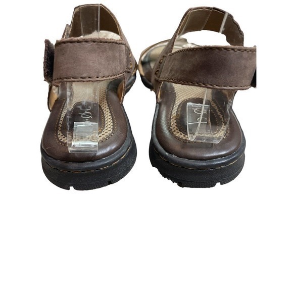 Born Boc Womens Fisherman Sandals Size 6M Brown Open Toe Ankle Strap‎ - Picture 3 of 5